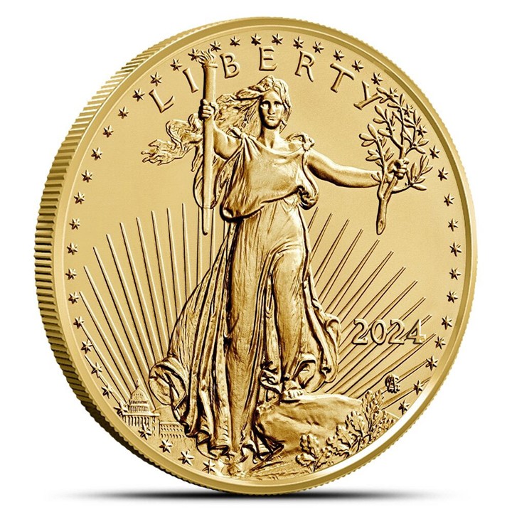 2024 American Gold Eagle 1 ounce gullmynt