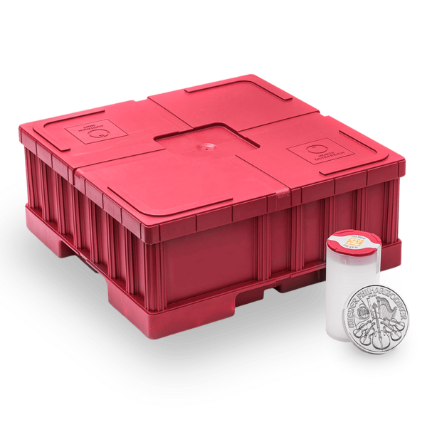 2026 Vienna Philarmonic 1 ounce sølvmynt - monster box (500 oz)