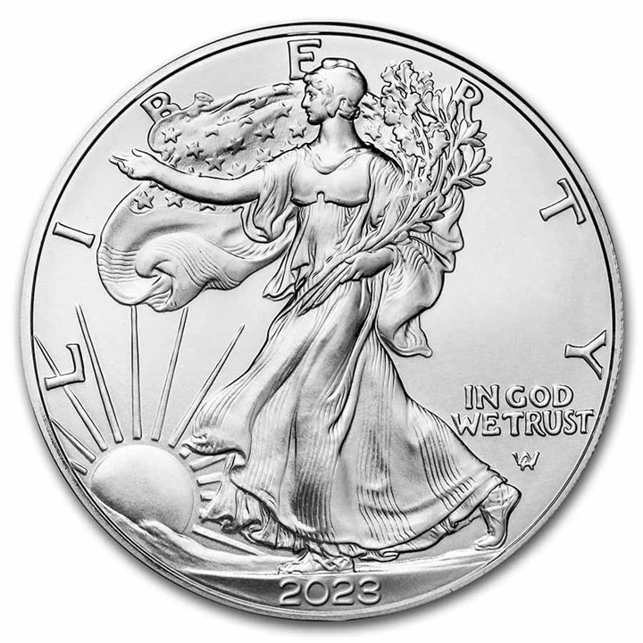 2023 American Silver Eagle 1 ounce sølvmynt