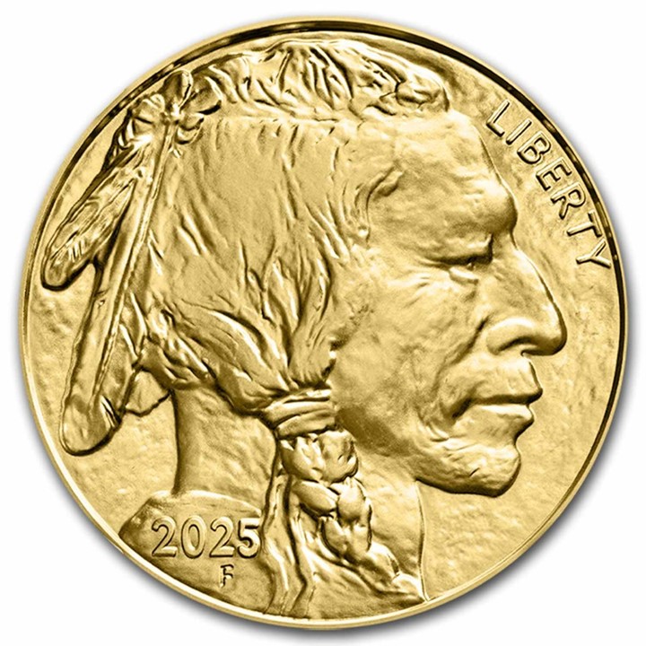 2025 US Buffalo 1 ounce gullmynt