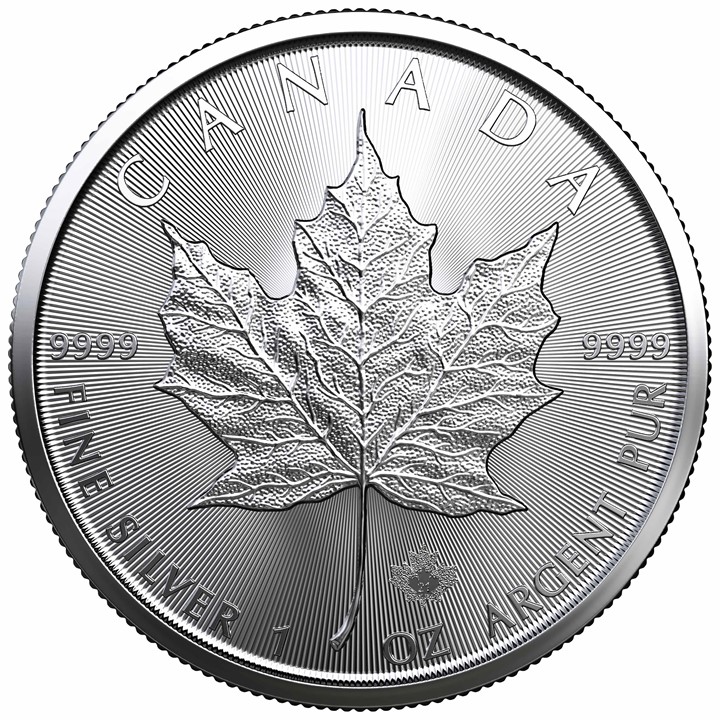 2022 Canadian Maple Leaf 1 ounce sølvmynt