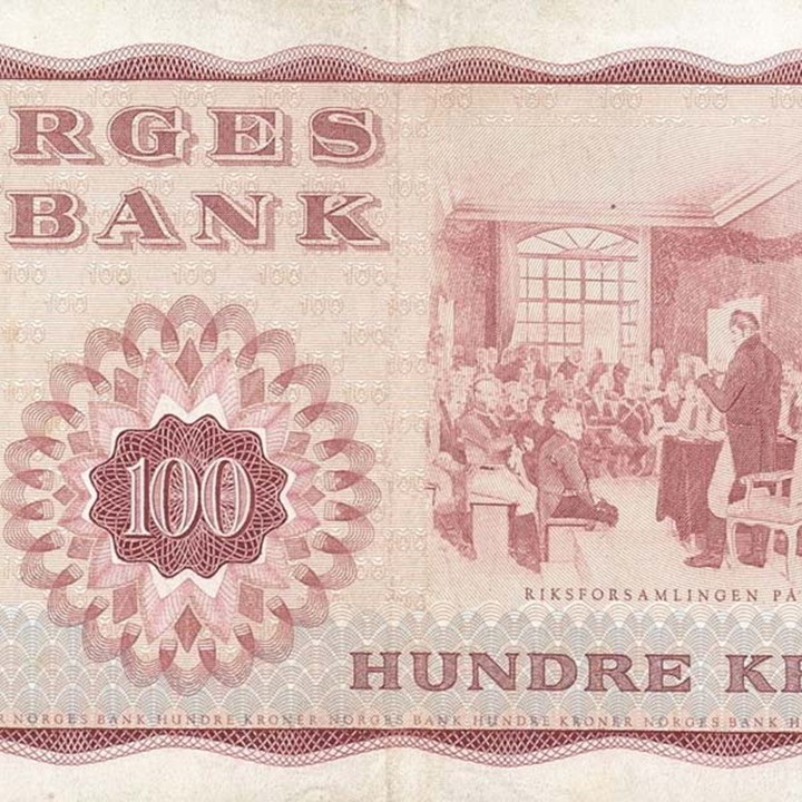 Norway P38h 100 Krone B