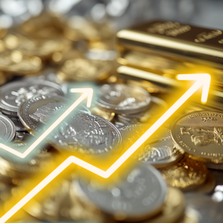 GOLD AND SILVER PRICES GOING UP 1