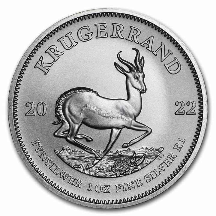 2022 South African Krugerrand 1 ounce sølvmynt