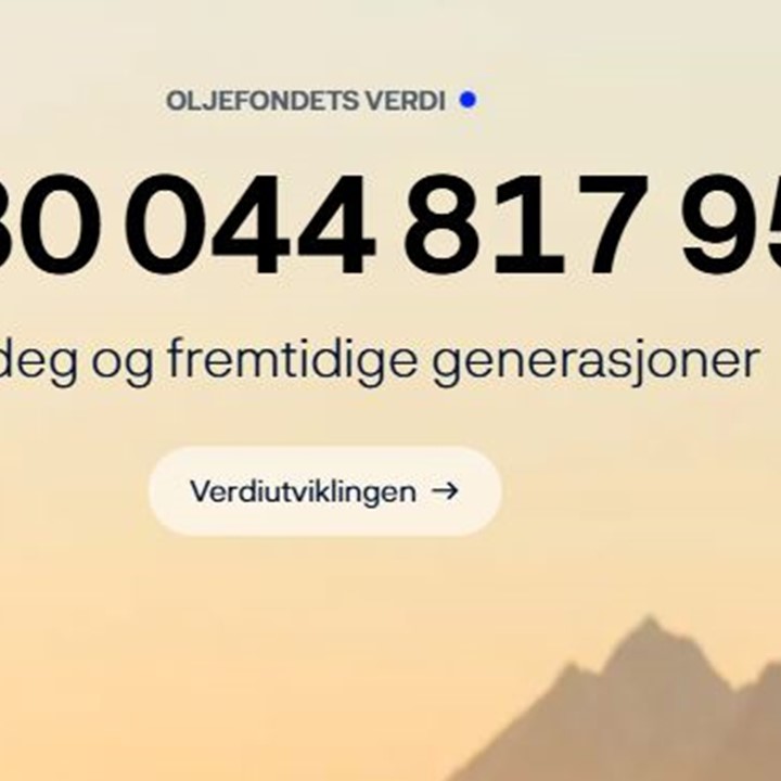 Forside Oljefondet